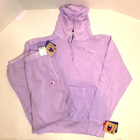 Champion Tops - PRICE FIRM!!! 2 Pc. Set UO Champion Exclusive Lim Ed.Hoodie Jogger M set